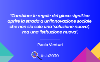 Da buone pratiche a buone istituzioni, perché quest’anno a Bertinoro parliamo di “regole del gioco” – di Paolo Venturi